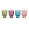 Hello Honey® 6oz. Hand Blown Footed Drinking Glasses Set